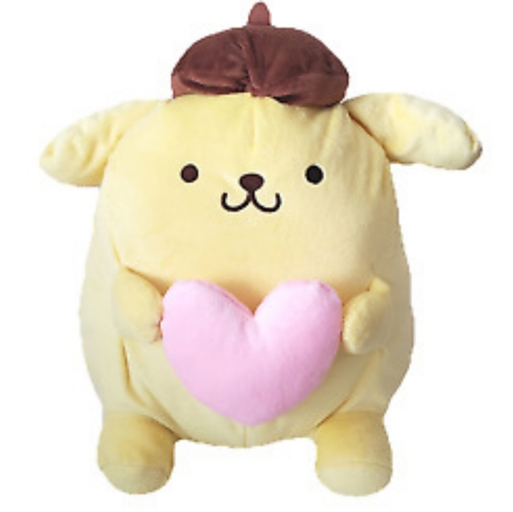 Sanrio Other - NWT Sanrio Pompompurin Dog Heart Plush